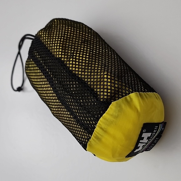 Helly Hansen Women's Yellow Packable Zip Up Golf Jacket Lightweight Size Medium - Picture 2 of 16